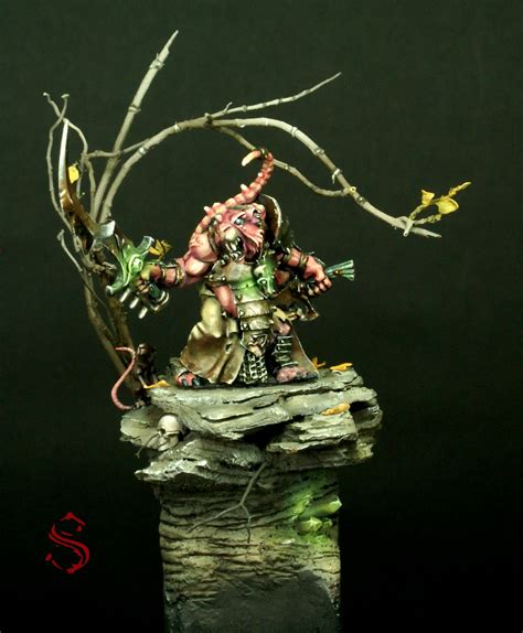 Surfneil Studio Señor De La Guerra Skaven Individual De Whf Golden