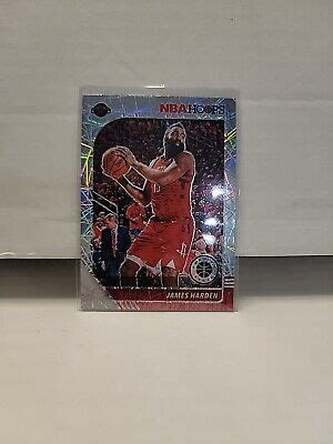 2019 20 Panini NBA Hoops Premium Stock Silver Lazer Prizm James Harden