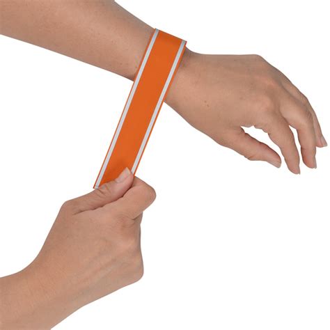 4imprintca Nylon Reflective Slap Bracelet C148266