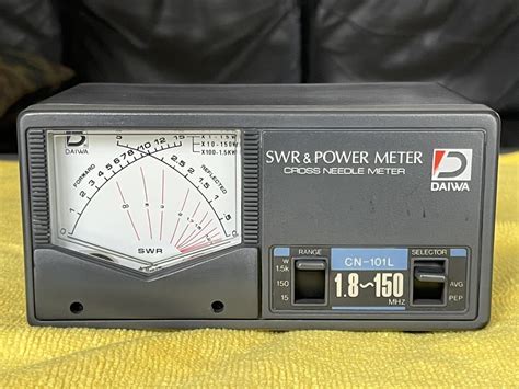 Daiwa Swrpower Meter Cross Needle Meter Mhz Swr Cb