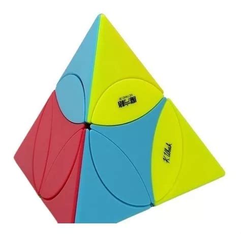 Cubo Mágico Profissional Pyraminx Qiyi Stickerless MercadoLivre