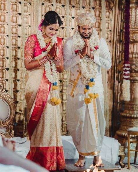 30 South Indian Couples Who Colour Coordinated Their Outfits Like A