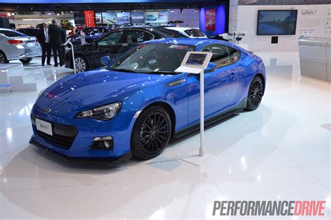 Subaru Brz Sti Concept Sports Kit Revealed At 2012 Australian Motor