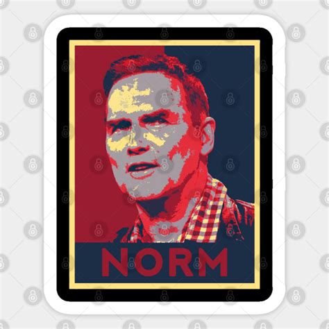 Norm Macdonald Norm Macdonald Sticker Teepublic