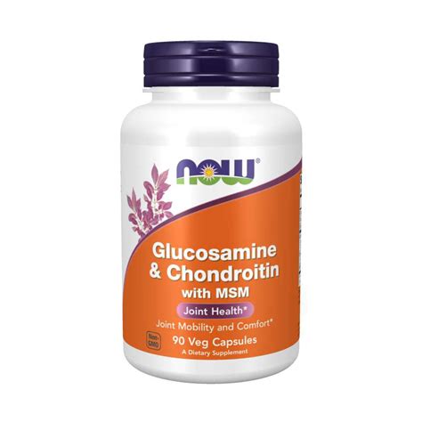 Now Glucosamine And Chondroitin With Msm 90s Nuleaf Health Shop