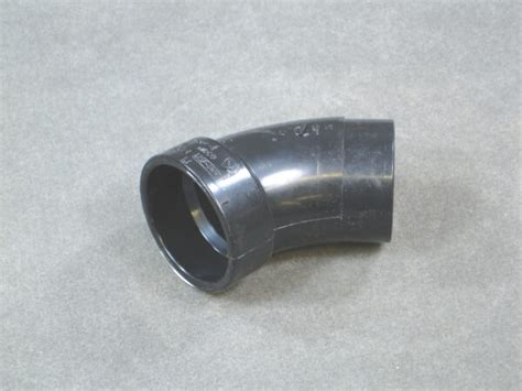 Abs 45 Degree Street Elbow Royal Durham Supply