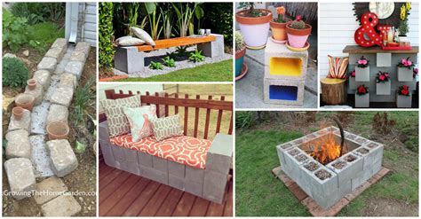 15 Creativas Ideas Para Tu Jardin Con Bloques De Cemento