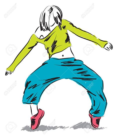 Hip Hop Dancer Clipart | Free download on ClipArtMag