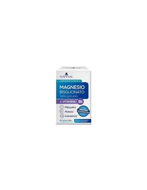 Magnesio Bisglicinato Vitamina B De Natysal Natursanix