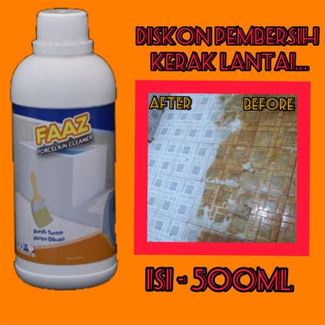 Jual Faaz Porcelain Cleaner Ml Pembersih Kerak Keramik Porselen