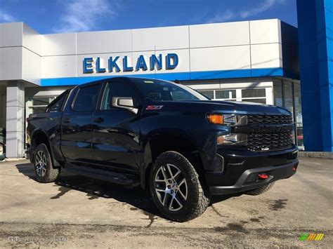 Northsky Blue Metallic Chevrolet Silverado Custom Z Trail