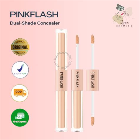 Jual Pinkflash Duo Cover Concealer 2 In 1 Concealer Dual Shade