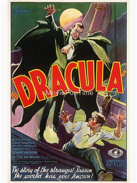 "Dracula 1931 Movie Poster" Poster for Sale by MovieFunTime | Redbubble