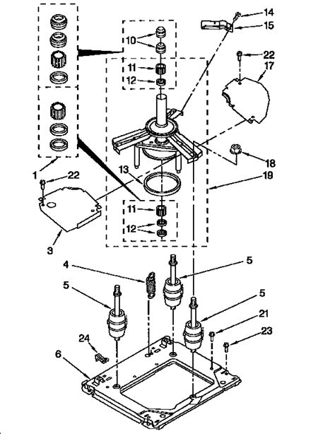 Kenmore Parts List Diagram