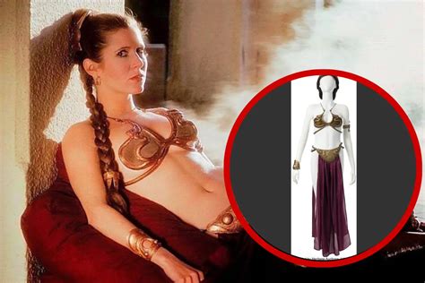 Subastan sensual bikini usado por Carrie Fisher en Star Wars POSTA México