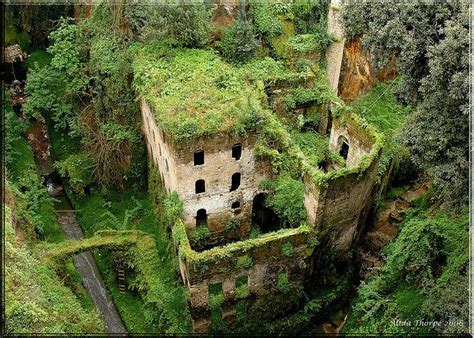 Valley Of The Mills An Abandoned Castello Among Ruins Dating Back To