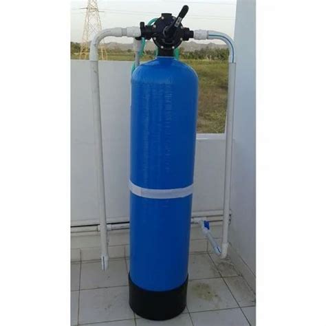 Semi Automatic 500 LPH Mild Steel Water Softening Plant For Industrial