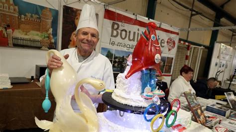 Salon de la gastronomie de Châteauroux lart des sculptures en sucre