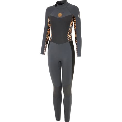 Rip Curl Womens Dawn Patrol Mm Back Zip Wetsuit Zwfs