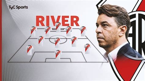 La Formación De River Vs Platense Por La Liga Profesional Tyc Sports