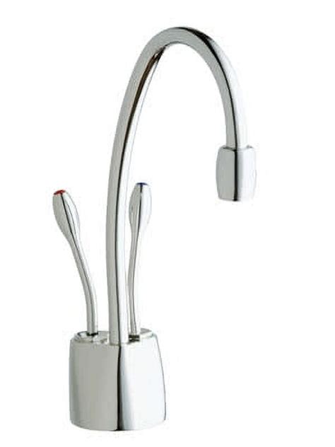 InSinkErator Instant Hot Cold Water Faucet Dispenser Tap Chrome Brass L Tank Walmart