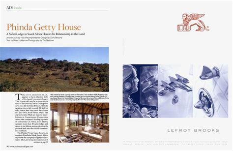 Kenyas Djinn Palace Architectural Digest January 1999