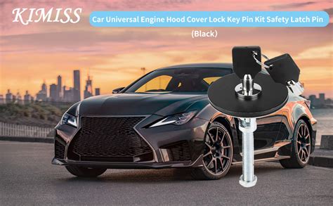 Amazon Kimiss Car Hood Locks Pcs Universal Aluminum Alloy Engine