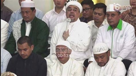 Pesan Penting Rizieq Shihab Pada Pengikutnya Usai Bebas Bersyarat