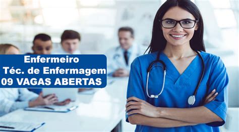 09 VAGAS Enfermeiro e Téc de Enfermagem 31 12 2019 Oportunidades DF