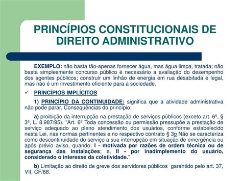 Ppt Princ Pios Constitucionais De Direito Administrativo Powerpoint