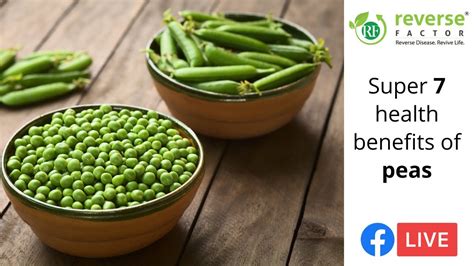 Super 7 Health Benefits Of Green Peas Youtube