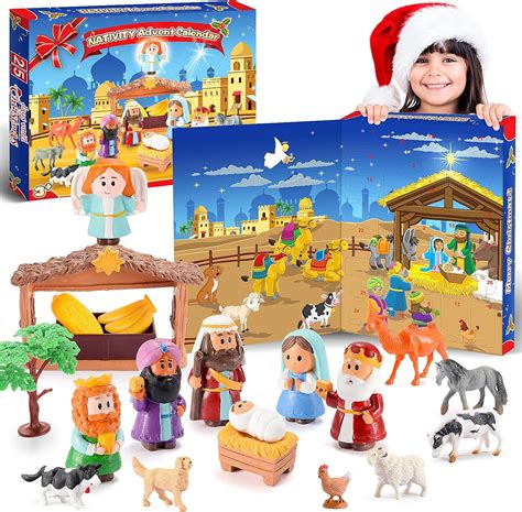 Calendario Avvento Giochi Bambini Presepe Bambini Calendario