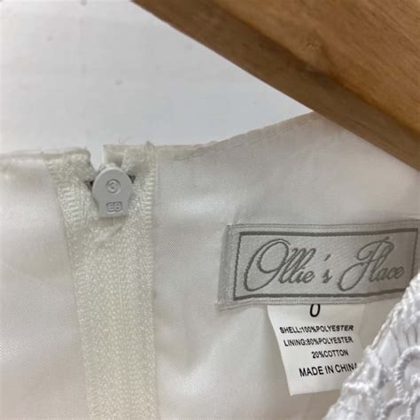 Ollies Place Kids Size 0 Dress White S