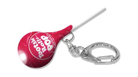 Tootsie Roll Pop Mini Flashlight Keychain