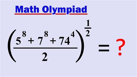 Math Olympiad A Beautiful Exponential Problem Vijay Maths Youtube