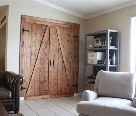 Diy Barn Door Room Divider Wooden Room Dividers Room Divider Doors Diy Barn Door