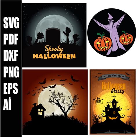 Halloween Banner Svghalleden Svg Bundle Halloween Svg Files - Etsy