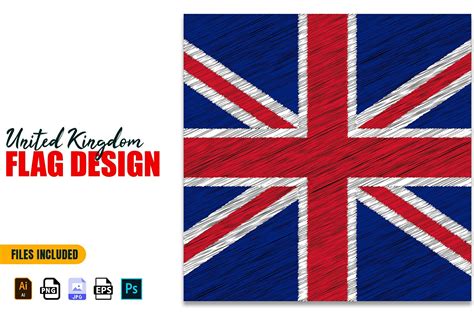 British / UK National Day Flag Design Graphic by mspro996 · Creative ...