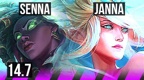 SENNA Zeri Vs JANNA Smolder SUP 400 Games 2 4 21 KR Master