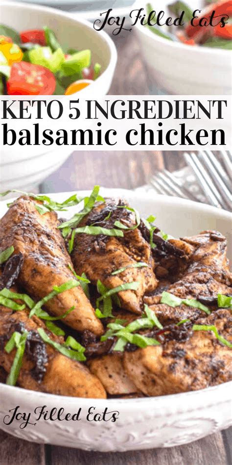 Quick And Easy Balsamic Glazed Chicken Recipe