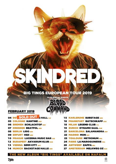 Skindred Announce Main Support for European Tour - All About The Rock