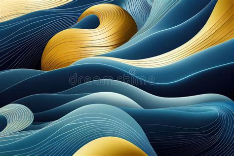 Curvy Creative Abstract Wavy Effects Color Curves Flow Minimalist