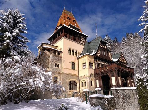 Iarna La Castelul Peleș Imidorescro