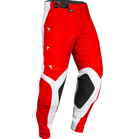 Pantalon Cross Evo L E Podium Fly Rouge Blanc Noir Maxxess Fr