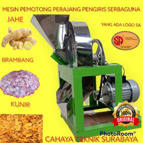 Jual PROMO MESIN PENGIRIS BRAMBANG BAWANG MESIN PERAJANG KUNYIT KUNIR