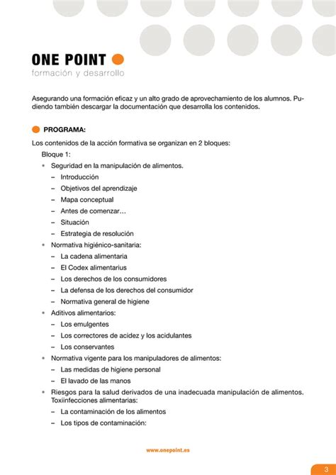 Seguridad E Higiene En La Manipulación De Alimentos Pdf