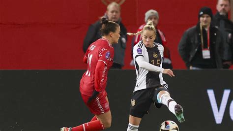 DFB Frauen gegen Dänemark Nations League live im TV und Stream