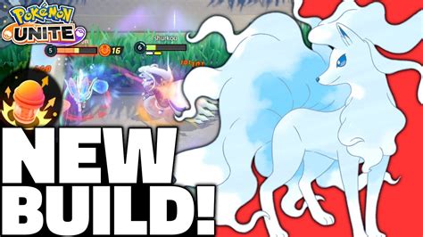 Pokémon Unite Alolan Ninetales Build INFINITE ATTACKS Is SO GOOD