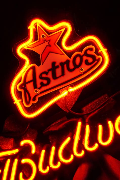 Wiki Neon Sign Blog Mlb Houston Astros Baseball Budweiser Beer Neon Light Sign 13 X 9