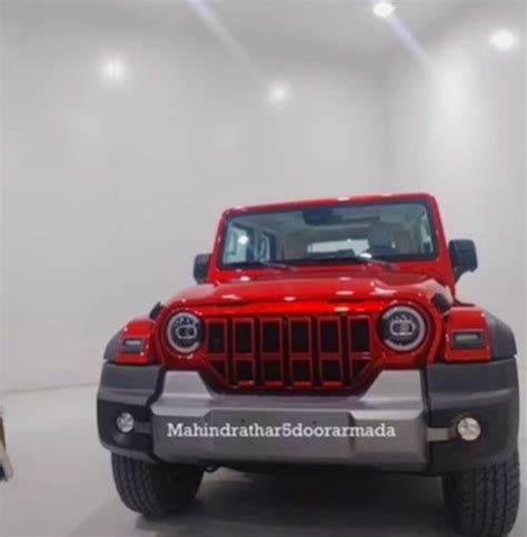 Mahindra Thar Armada 5 Door Leaked Photos And Detailed Look